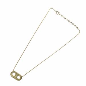 Christian Dior ネックレス アクセサリー ペンダント CD ロゴ ゴールド色 GY11 /MQ