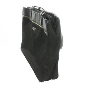 TUMI ビジネスバッグ ブリーフケース 肩掛け ナイロン レザー ロゴ 黒 ブラック /AO17 GY18