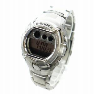 CASIO G-SHOCK 腕時計 ウォッチ クォーツ デジタル ロゴ カレンダー付き シルバー色 G-3110 GY27 /MQ