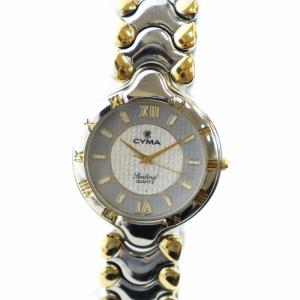 433 Sealord シーロード 腕時計 ウォッチ クォーツ ローマン ラウンド コンビカラー シルバー色