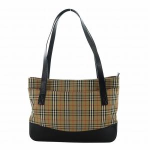 トートバッグ ノバチェック ブラウン