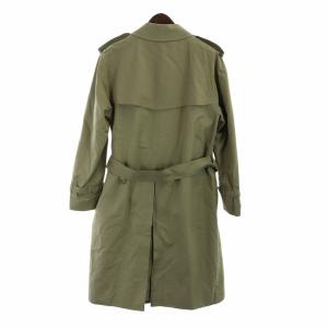 BURBERRY LONDON トレンチコート ウール ノバチェック ライナー付 46 カーキ