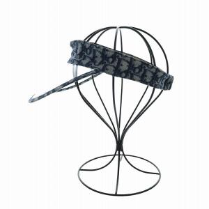 Christian Dior BOUTIQUE サンバイザー トロッター ネイビー