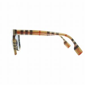 BURBERRY LONDON サングラス 眼鏡 めがね ノバチェック カラーレンズ ロゴ 5517 140 茶 ブラウン 4346 GY18