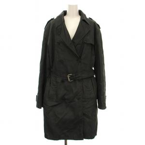 トレンチコート ナイロン ライナー付き L カーキ