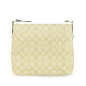 COACH ショルダーバッグ シグネチャー PVC レザー ロゴ ベージュ F29210 /AH15 GY18