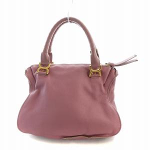 Chloe MARCIE ハンドバッグロゴ ピンク 4125665-14