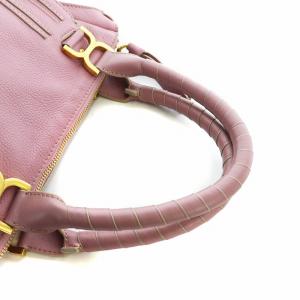 Chloe MARCIE ハンドバッグロゴ ピンク 4125665-14