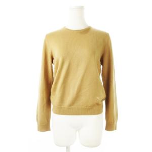ニットプルオーバー ウール カシミヤ混 M ベージュ