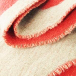 PAUL SMITH ACCESSORIES マフラー ダブルフェイス フリンジ ロゴ カシミヤ ドット ベージュ 赤 レッド