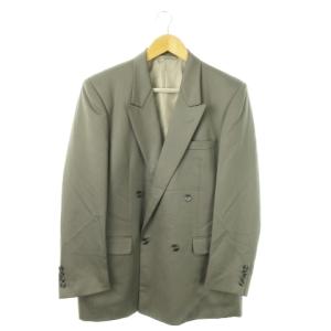 Christian Dior MONSIEUR ダブルスーツ セットアップ 2点セット テーラードジャケット 総裏地 スラックス トラウザー ウール A7