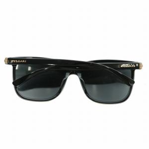 BVLGARI 眼鏡 サングラス セルフレーム ウェリントン カラーレンズ ロゴ 5717-140 黒 ブラック /XZ