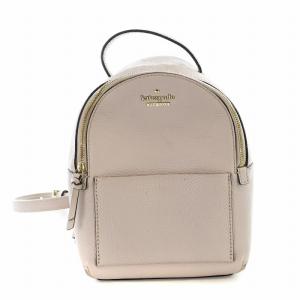 ミニリュックサック デイバッグ レザー ゴールド金具 ロゴ ピンク PXRU8474 GY18 /MQ