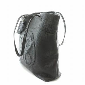 COACH トートバッグ ハンドバッグ レザー ロゴチャーム 茶 ブラウン 14967 /BB MT GY18