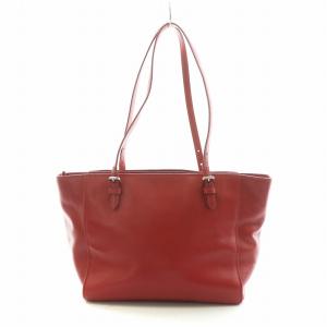 COACH ハンドバッグ レザー ロゴ ターンロック レッド 36455 /NQ GY18 MT