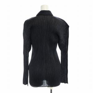 ISSEY MIYAKE PLEATS PLEASE シャツ カットソー 4 ダークグレー PP54-JK406