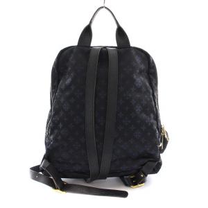 russet リュックサック デイパックナイロン レザー 切替 モノグラム 総柄 ベアチャーム くま クマ キーホルダー