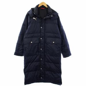ベンチコート ダウンコート ロング アウター S-M ネイビー 862252 /TK MT GY27