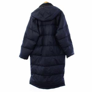 PUMA ベンチコート ダウンコート ロング アウター S-M ネイビー 862252 /TK MT GY27