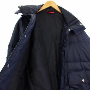 PUMA ベンチコート ダウンコート ロング アウター S-M ネイビー 862252 /TK MT GY27