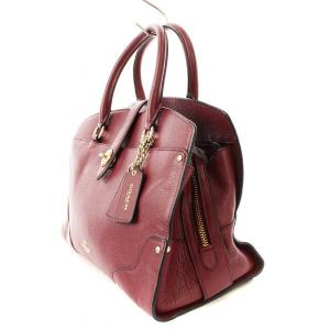 COACH マーサー サッチェル 30 ハンドバッグ ショルダー 2WAY ボルドー 37575 /MM MT