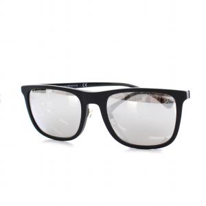 サングラス ロゴ ミラーレンズ 5520 145 マットブラック シルバー EA4131D /YM GY27