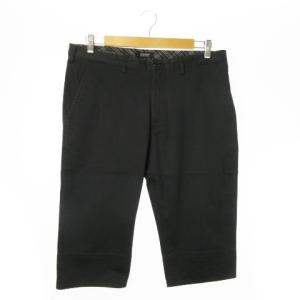 ハーフパンツ ショート ストレッチ ロゴ 裏チェック 82 黒 ブラック /AO1 GY27