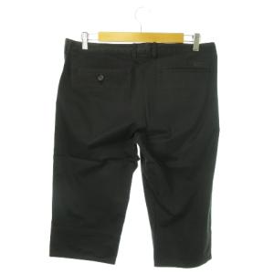 BURBERRY BLACK LABEL ハーフパンツ ショート ストレッチ ロゴ 裏チェック 82 黒 ブラック /AO1 GY27