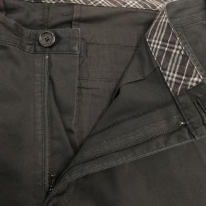 BURBERRY BLACK LABEL ハーフパンツ ショート ストレッチ ロゴ 裏チェック 82 黒 ブラック /AO1 GY27