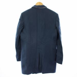 UNITED TOKYO UNITEDTOKYO メリノメルトンチェスターコート ウール アウター 2 青 407451001 /TK MT GY27