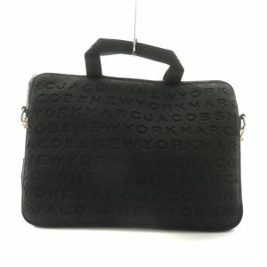 MARC JACOBS PCケース ハンドバッグ ショルダーバッグ ロゴ ブラック 06T-00259210 /NQ GY27