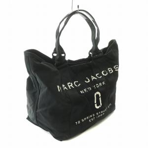 MARC JACOBS トートバッグ ロゴ ダメージ加工 ブラック M0011223001 /NQ GY27 MT
