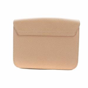 FURLA ミニショルダーバッグ チェーンストラップ ゴールド金具 レザー ロゴ ピンク 236486 GY18 /MQ