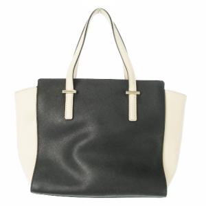 kate spade new york スモールヘイデン トップハンドルバッグ 2way ショルダー レザー ロゴ バイカラー 黒 ブラック /AO3