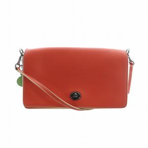 ショルダーバッグ 斜め掛け ロゴ レザー 赤 レッド 20215 GY18 /MQ