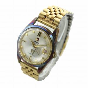 RADO ゴールデンホース 腕時計 自動巻き デイト カレンダー付き 57石 ゴールドカラー 11675