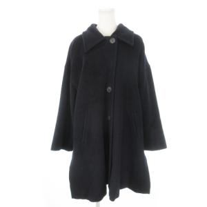 Max Mara MALTA ロングコート ウール 白タグ 40 ネイビー