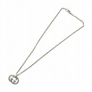 GUCCI ネックレス アクセサリー ペンダント ロゴ インターロッキング Silver925 刻印 シルバー色 190484