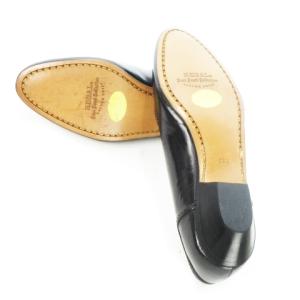 REGAL ローファー モカシン ローヒール タッセル ワンポイント レザー 本革 23.5cm 黒 ブラック /CK4