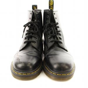 Dr.Martens 8ホールブーツ  ショートブーツ レザー 43 黒 1480 /MM GY17