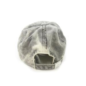 DIESEL C-HAJO デニムキャップ ウォッシュド加工 帽子 野球帽 BBキャップ ベースボールキャップ ロゴ刺繍