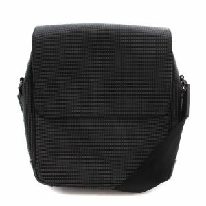 ショルダーバッグ キャンバス レザー 切替 黒 ブラック グレー /BB MT GY17