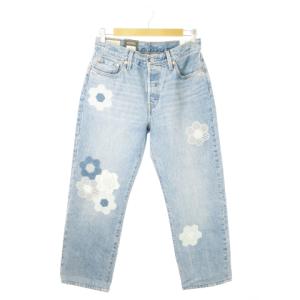 501(R) '90s ミディアムインディゴ GEO FLORALS デニムパンツ