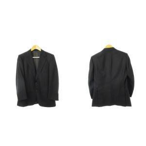 burberrys シングルスーツ セットアップ ウール ストライプ グレー