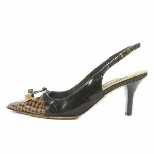 LOUIS VUITTON ダミエ サンダル 36 ブラック