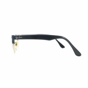 Ray-Ban サングラス 眼鏡 めがね ロゴ スクエア ハーフリム カラーレンズ 黒 ブラック RB4190 GY11
