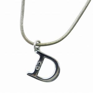 ネックレス アクセサリー ペンダント CD ロゴ シルバー色 GY11 /MQ OH