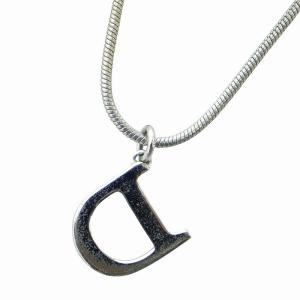 Christian Dior ネックレス アクセサリー ペンダント CD ロゴ シルバー色 GY11 /MQ OH