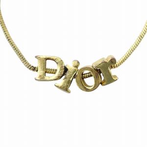 Dior ブレスレット アクセサリー バングル ロゴ ゴールド色 GY11 /MQ