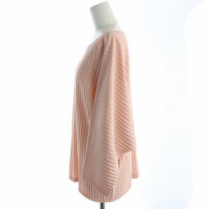 PLEATS PLEASE ISSEY MIYAKE イッセイミヤケ ISSEY MIYAKE カットソー 半袖 ラグラン プリーツ ピンク 3 L PP71-JK752